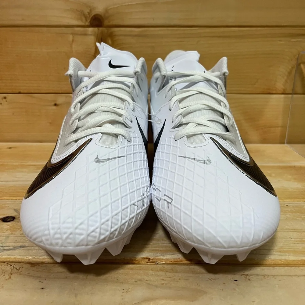 New Nike Vapor Edge Elite 2 Carbon Football Cleats FZ4268-100 Mens size 10 - Picture 3 of 7